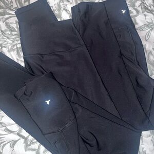 3 Black Old Navy Leggings
High Rise